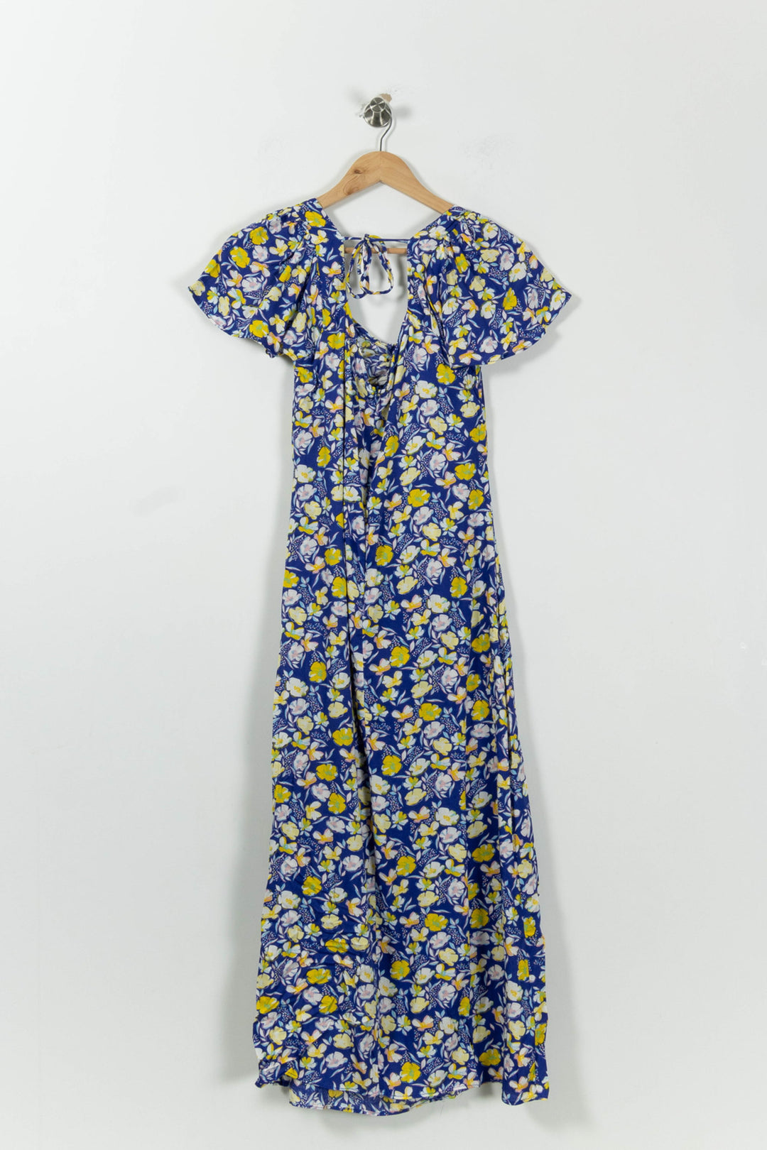Robe Longue Bleue et Jaune - Taille L/40 de la marque Karl Marc John | PARAD94585 - Vendu par Paradigme - Image 4