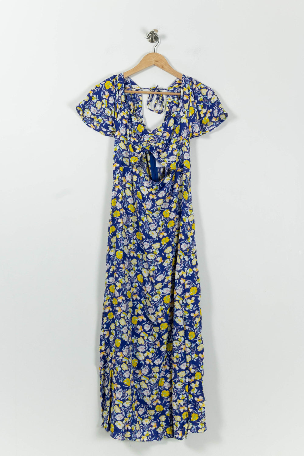 Robe Longue Bleue et Jaune - Taille L/40 de la marque Karl Marc John | PARAD94585 - Vendu par Paradigme - Image 2