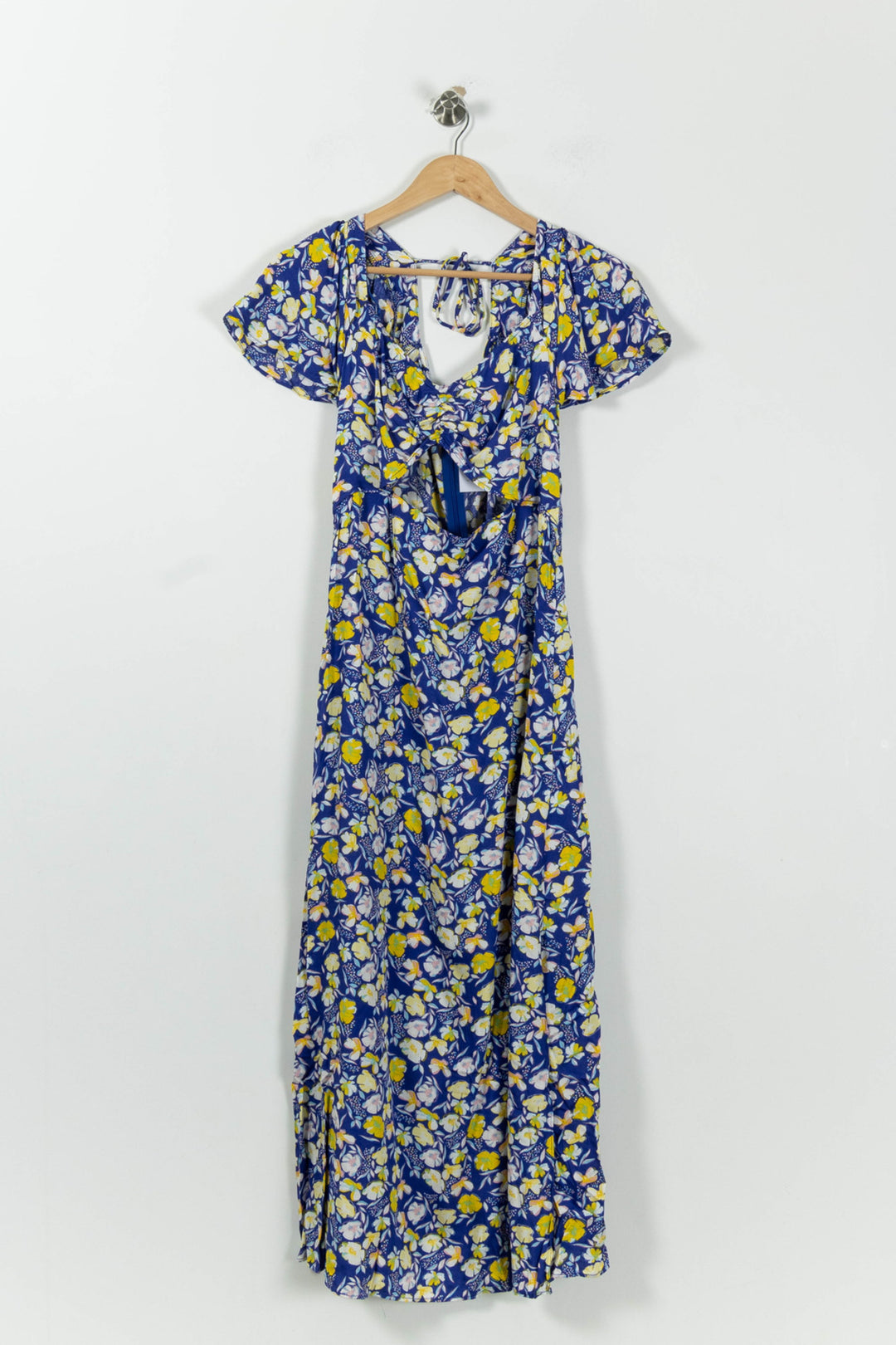 Robe Longue Bleue et Jaune - Taille L/40 de la marque Karl Marc John | PARAD94585 - Vendu par Paradigme - Image 2