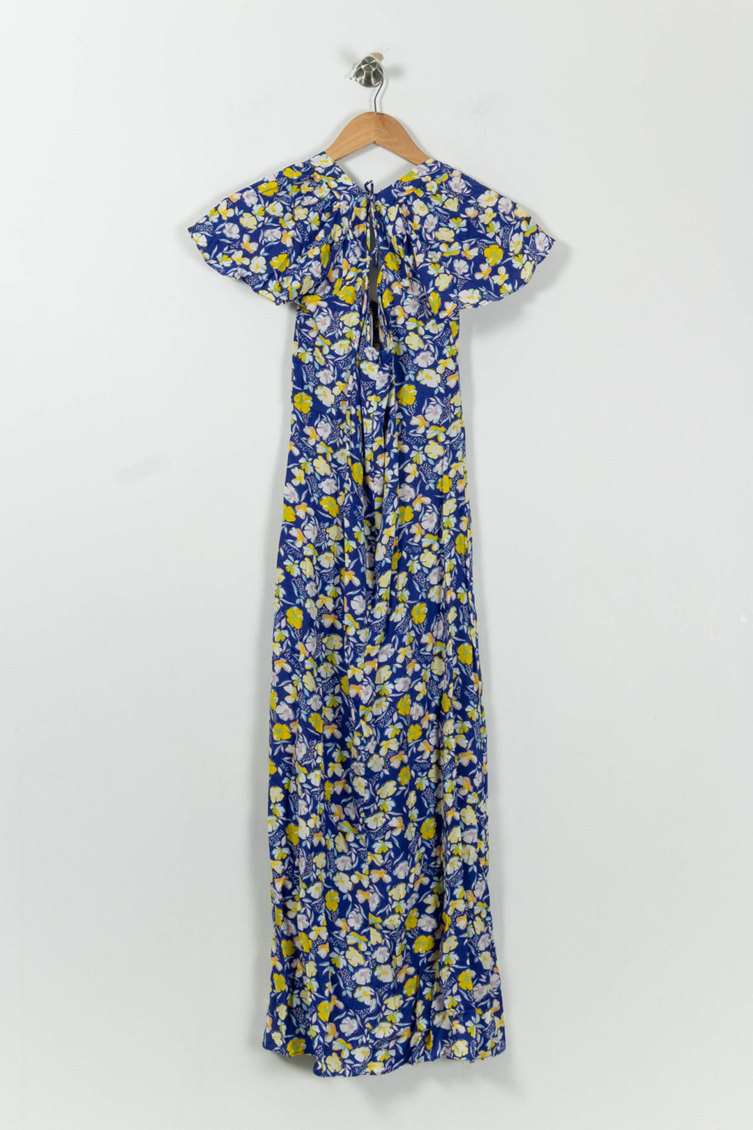 Robe Longue Bleue et Jaune - Taille L/40 de la marque Karl Marc John | PARAD94586 - Vendu par Paradigme - Image 4