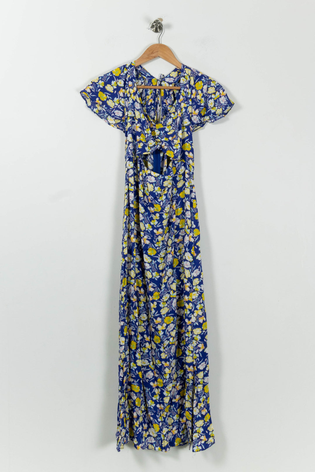 Robe Longue Bleue et Jaune - Taille L/40 de la marque Karl Marc John | PARAD94586 - Vendu par Paradigme - Image 2