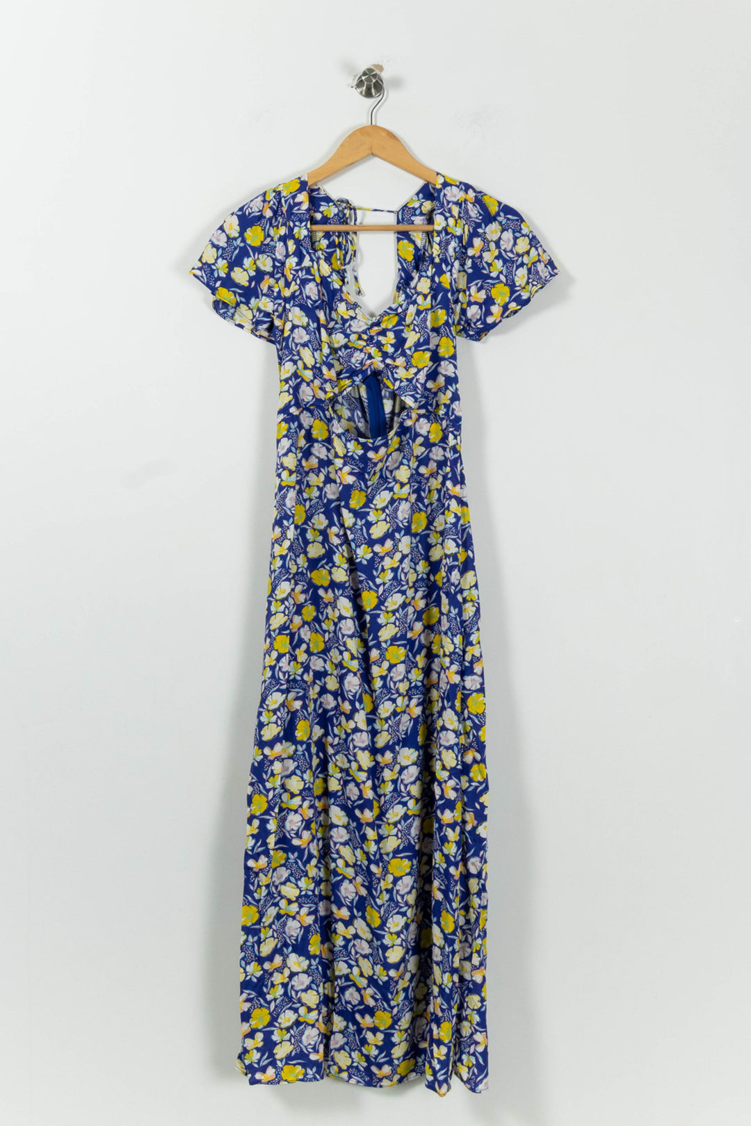 Robe Longue Bleue et Jaune - Taille L/40 de la marque Karl Marc John | PARAD94592 - Vendu par Paradigme - Image 2