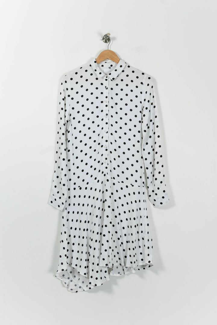 Robe Longue Blanche et Noire - Taille XS/34 de la marque Karl Marc John | PARAD94593 - Vendu par Paradigme - Image 2
