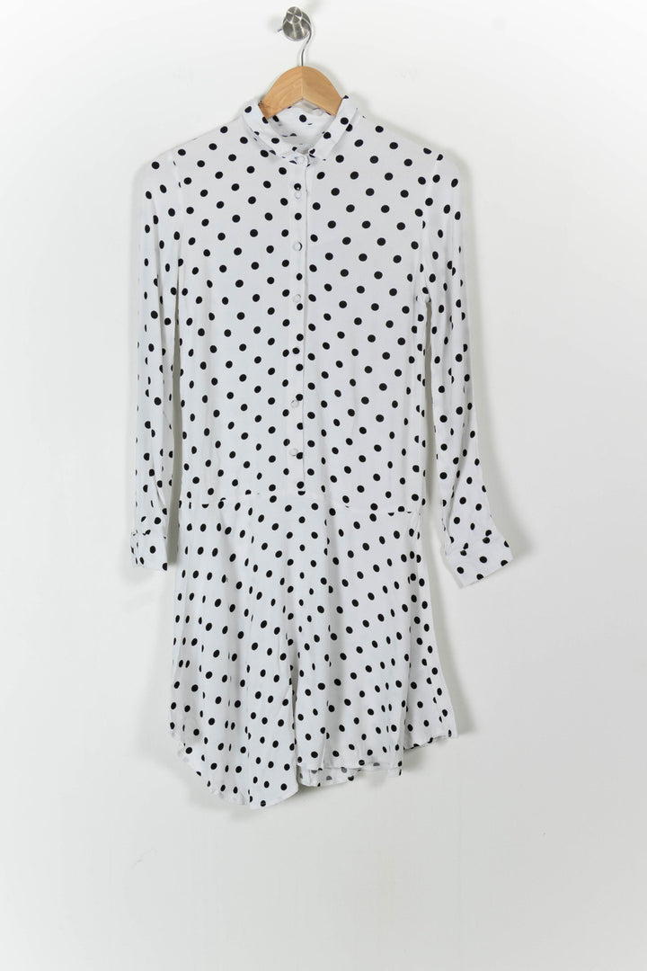 Robe courte Blanche et Noire - Taille XS/34 de la marque Karl Marc John | PARAD94594 - Vendu par Paradigme - Image 2
