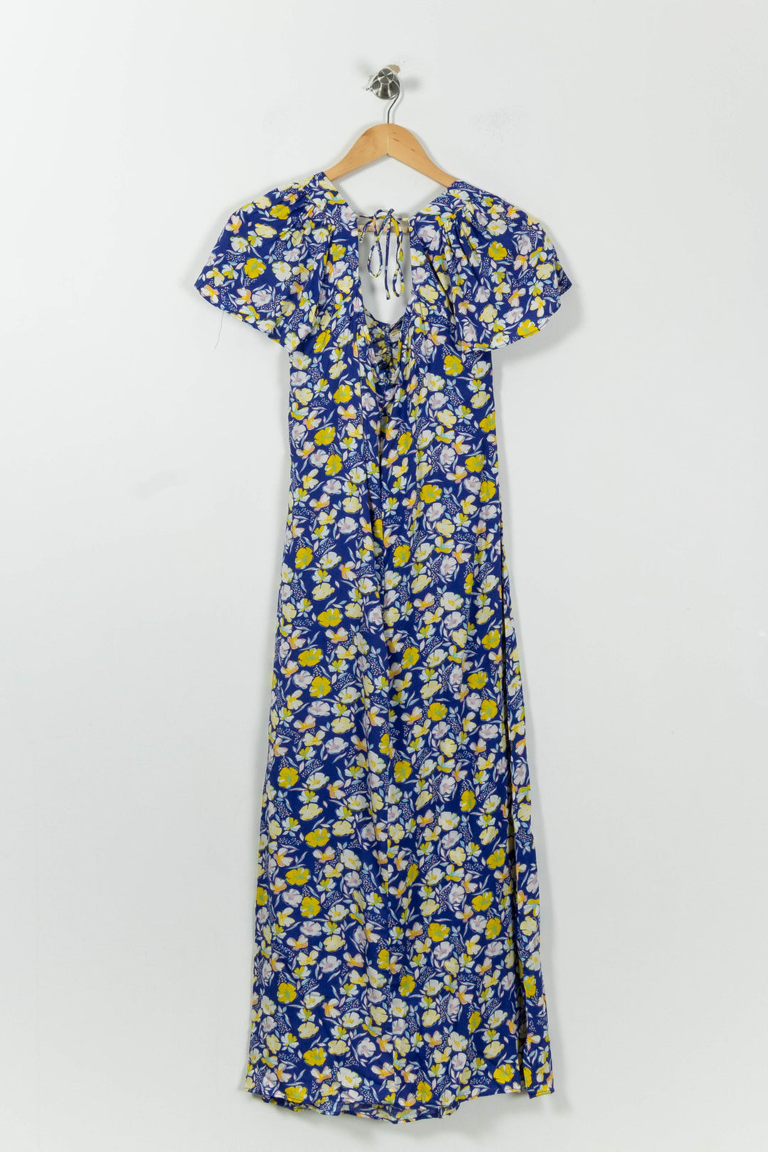 Robe Longue Bleu et Jaune - Taille L/40 de la marque Karl Marc John | PARAD94597 - Vendu par Paradigme - Image 4