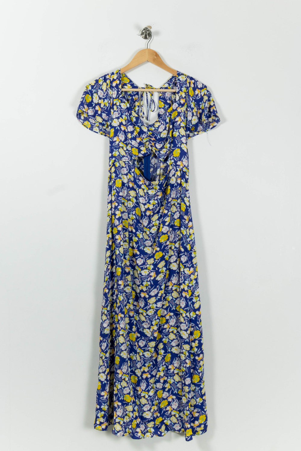 Robe Longue Bleu et Jaune - Taille L/40 de la marque Karl Marc John | PARAD94597 - Vendu par Paradigme - Image 2