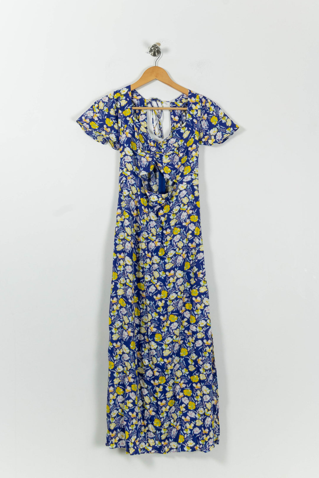 Robe Longue Bleue et Jaune - Taille L/40 de la marque Karl Marc John | PARAD94599 - Vendu par Paradigme - Image 2