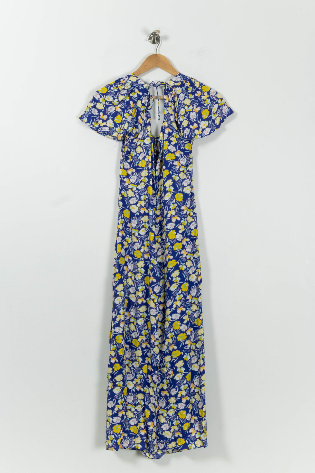 Robe Longue Bleue et Jaune - Taille L/40 de la marque Karl Marc John | PARAD94601 - Vendu par Paradigme - Image 4