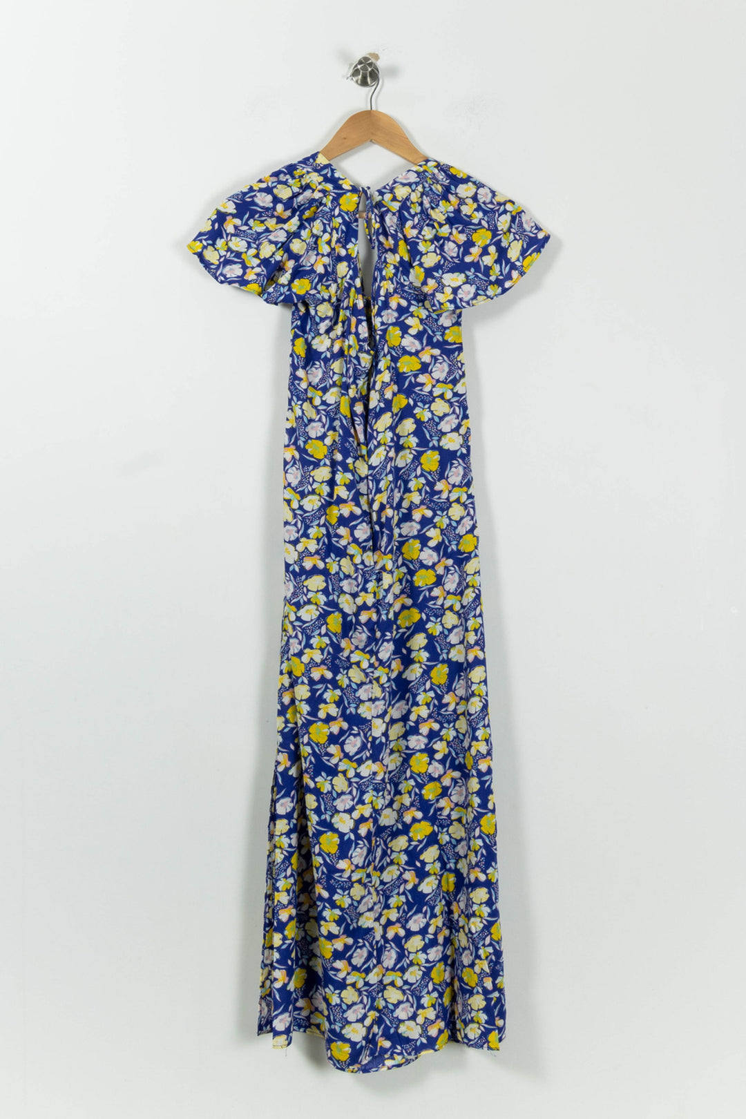 Robe Longue Bleue et Jaune - Taille L/40 de la marque Karl Marc John | PARAD94602 - Vendu par Paradigme - Image 4