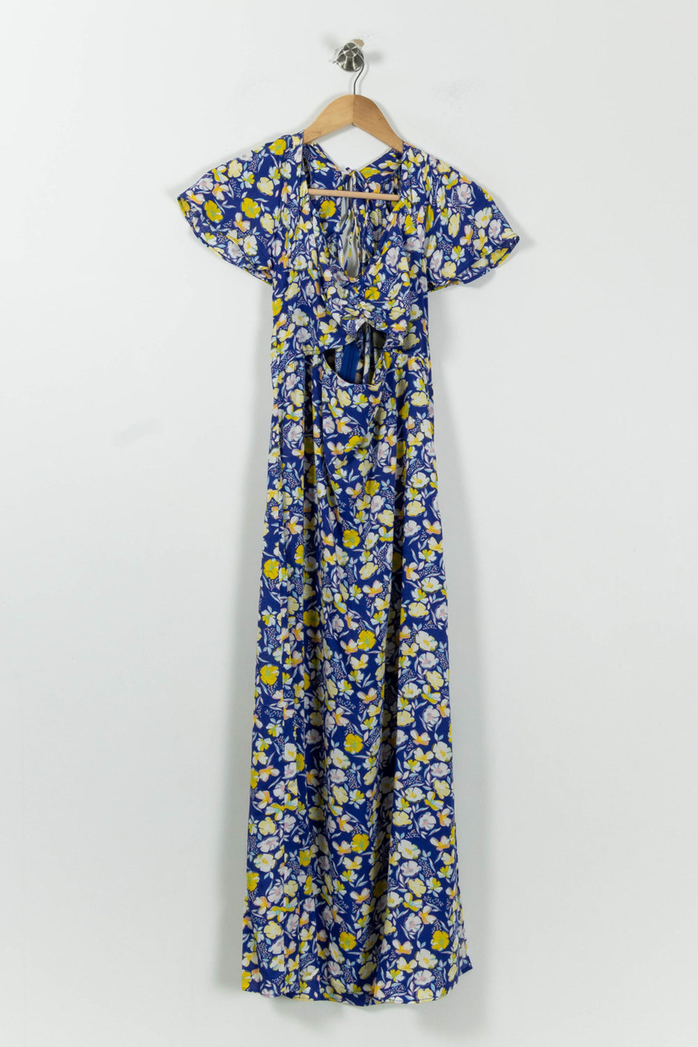 Robe Longue Bleue et Jaune - Taille L/40 de la marque Karl Marc John | PARAD94602 - Vendu par Paradigme - Image 2
