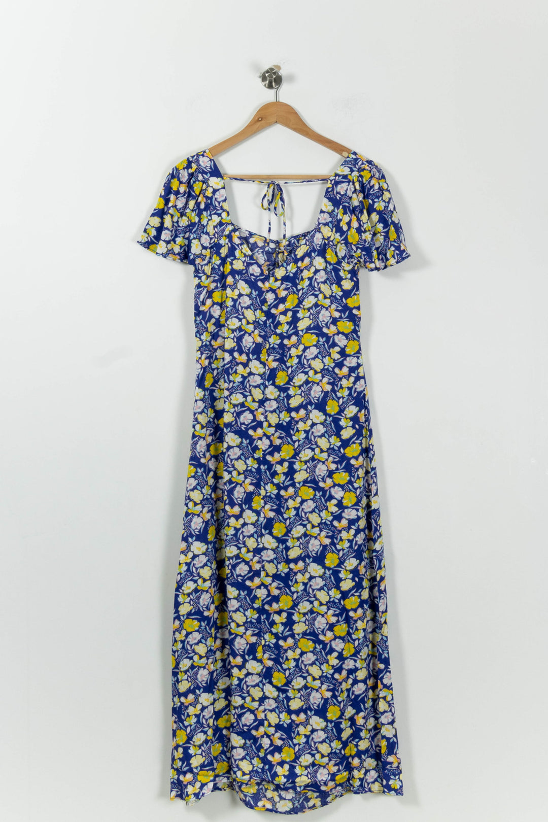 Robe Longue Bleue et Jaune - Taille L/40 de la marque Karl Marc John | PARAD94603 - Vendu par Paradigme - Image 4