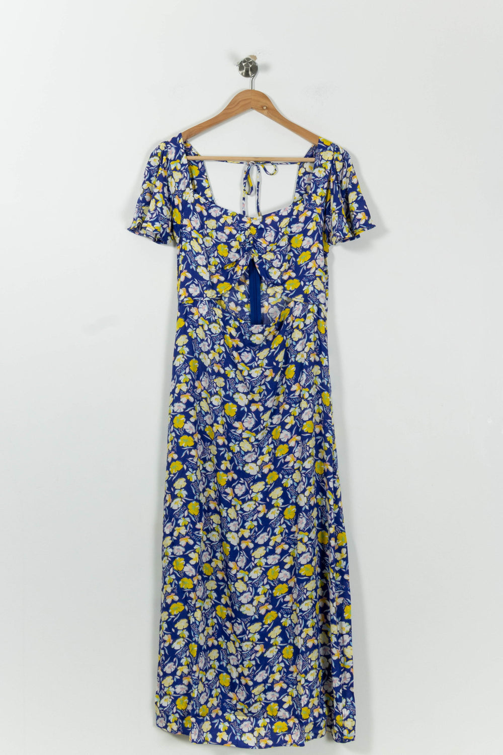 Robe Longue Bleue et Jaune - Taille L/40 de la marque Karl Marc John | PARAD94603 - Vendu par Paradigme - Image 2