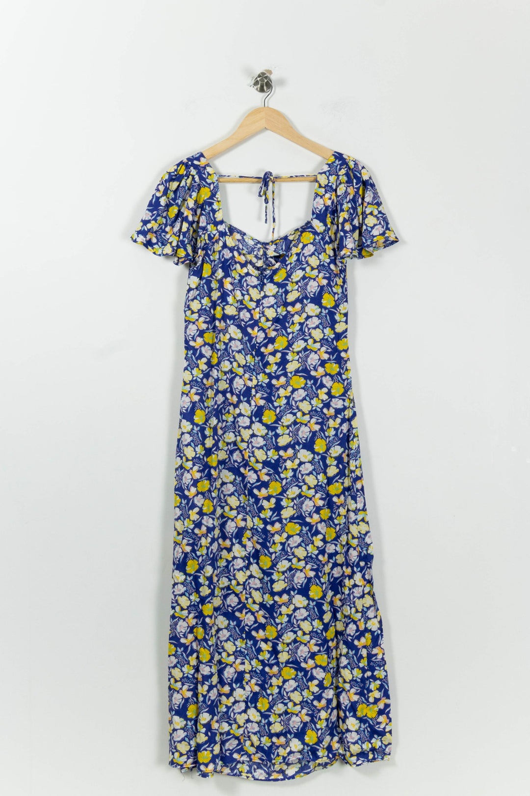 Robe Longue Bleue et Jaune - Taille L/40 de la marque Karl Marc John | PARAD94604 - Vendu par Paradigme - Image 4