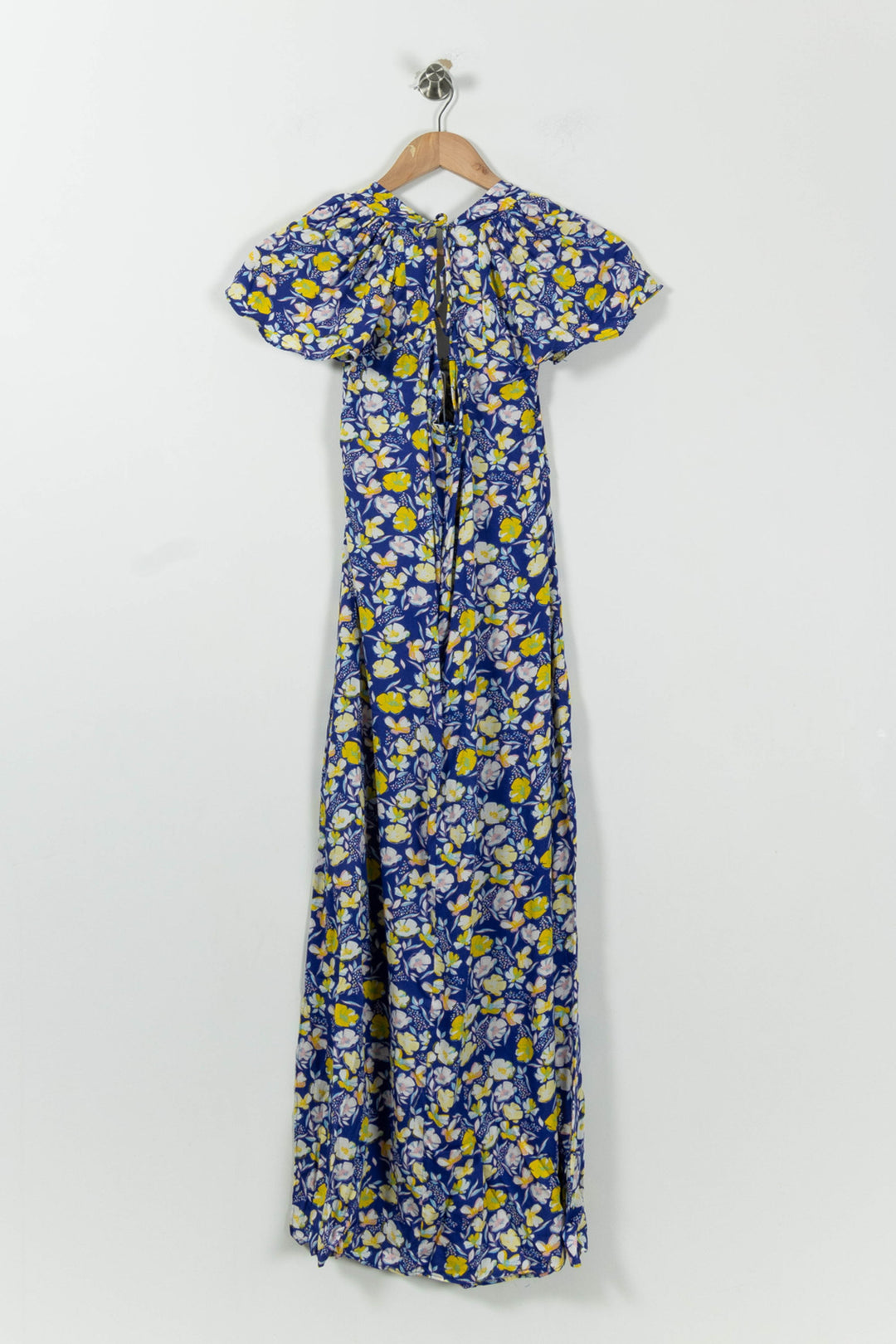 Robe Longue Bleue et Jaune - Taille L/40 de la marque Karl Marc John | PARAD94605 - Vendu par Paradigme - Image 4