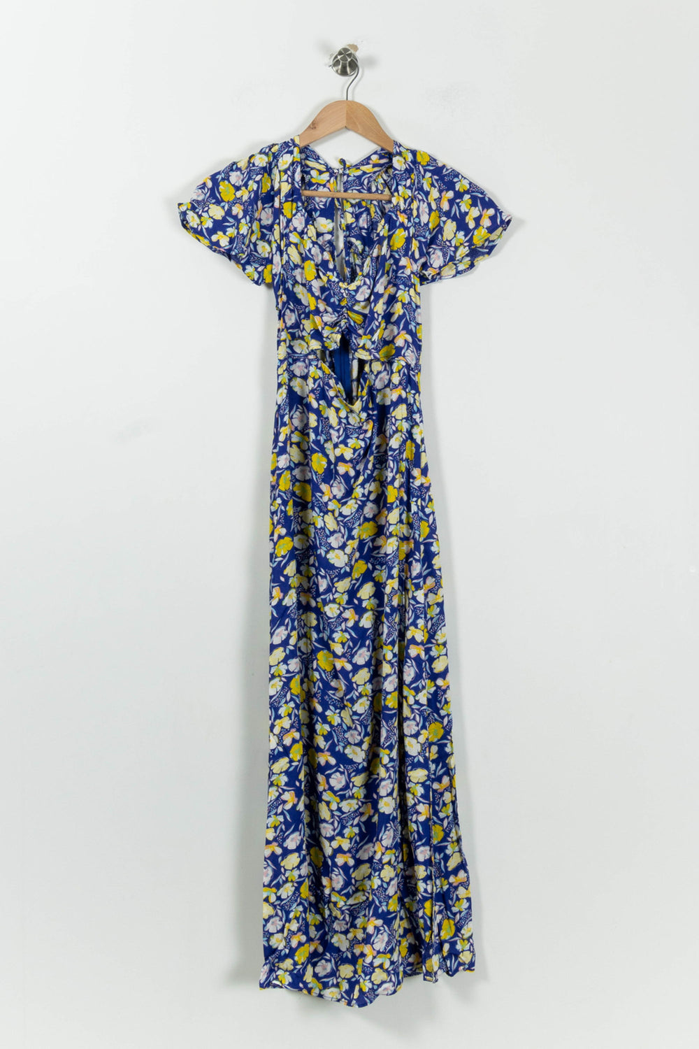 Robe Longue Bleue et Jaune - Taille L/40 de la marque Karl Marc John | PARAD94605 - Vendu par Paradigme - Image 2