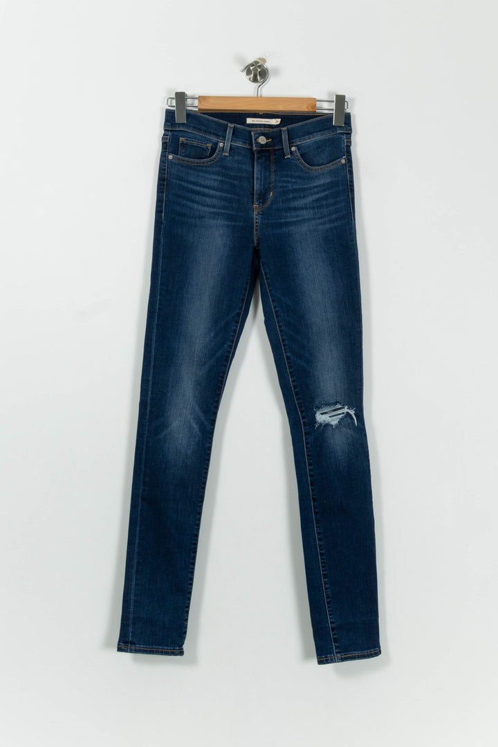 Jean Skinny Bleu - Taille S/36 de la marque Levi's | PARAD94606 - Vendu par Paradigme - Image 2