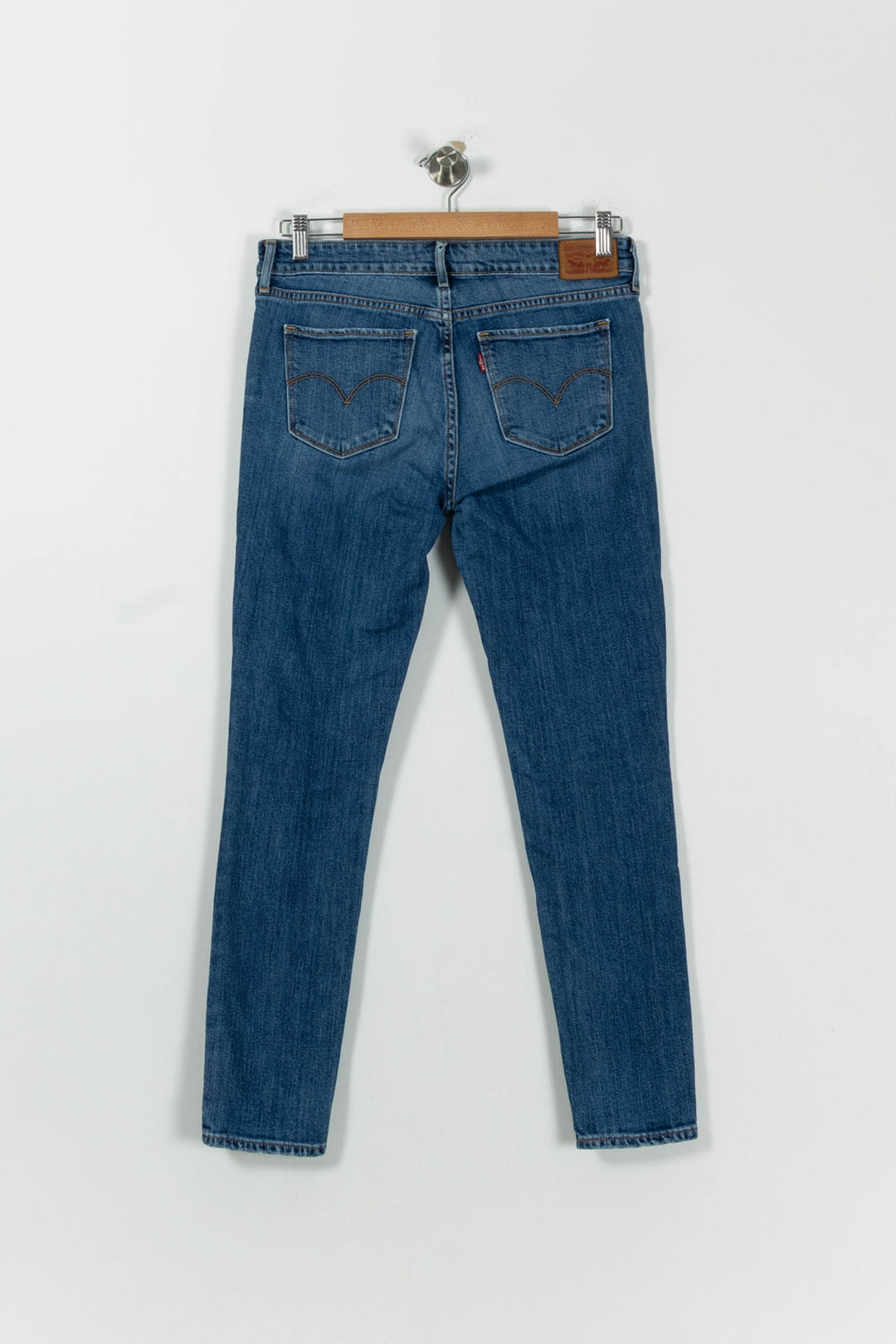 Jean Skinny Bleu - Taille S/36 de la marque Levi's | PARAD94608 - Vendu par Paradigme - Image 4
