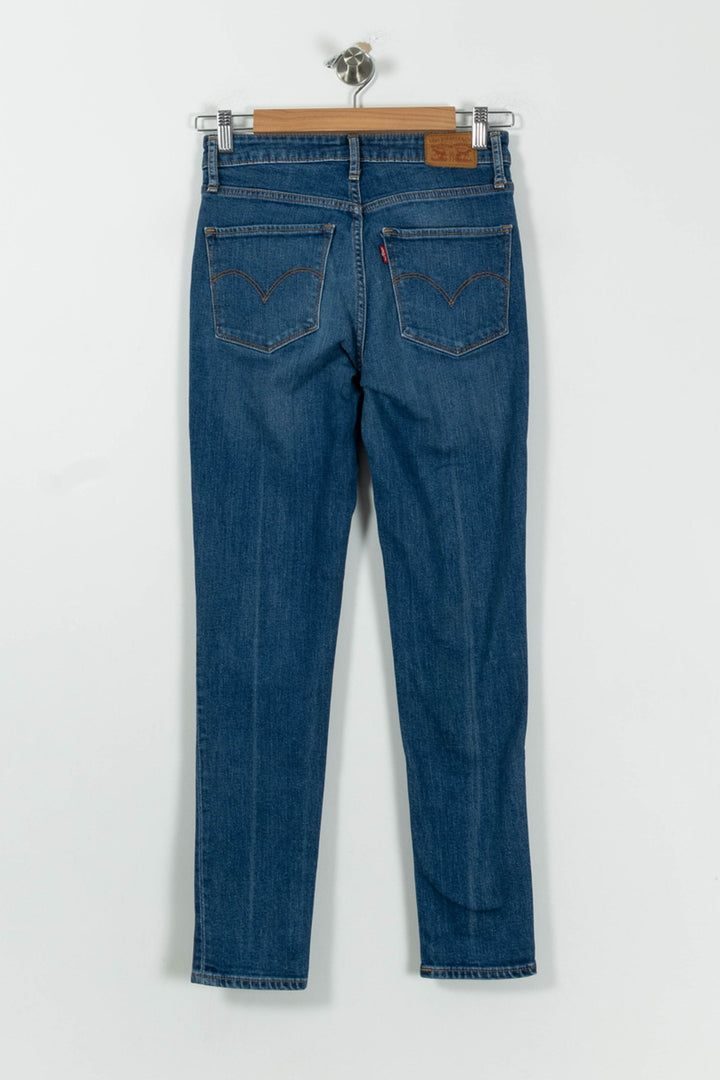 Jean Slim Bleu - Taille XS/34 de la marque Levi's | PARAD94609 - Vendu par Paradigme - Image 4