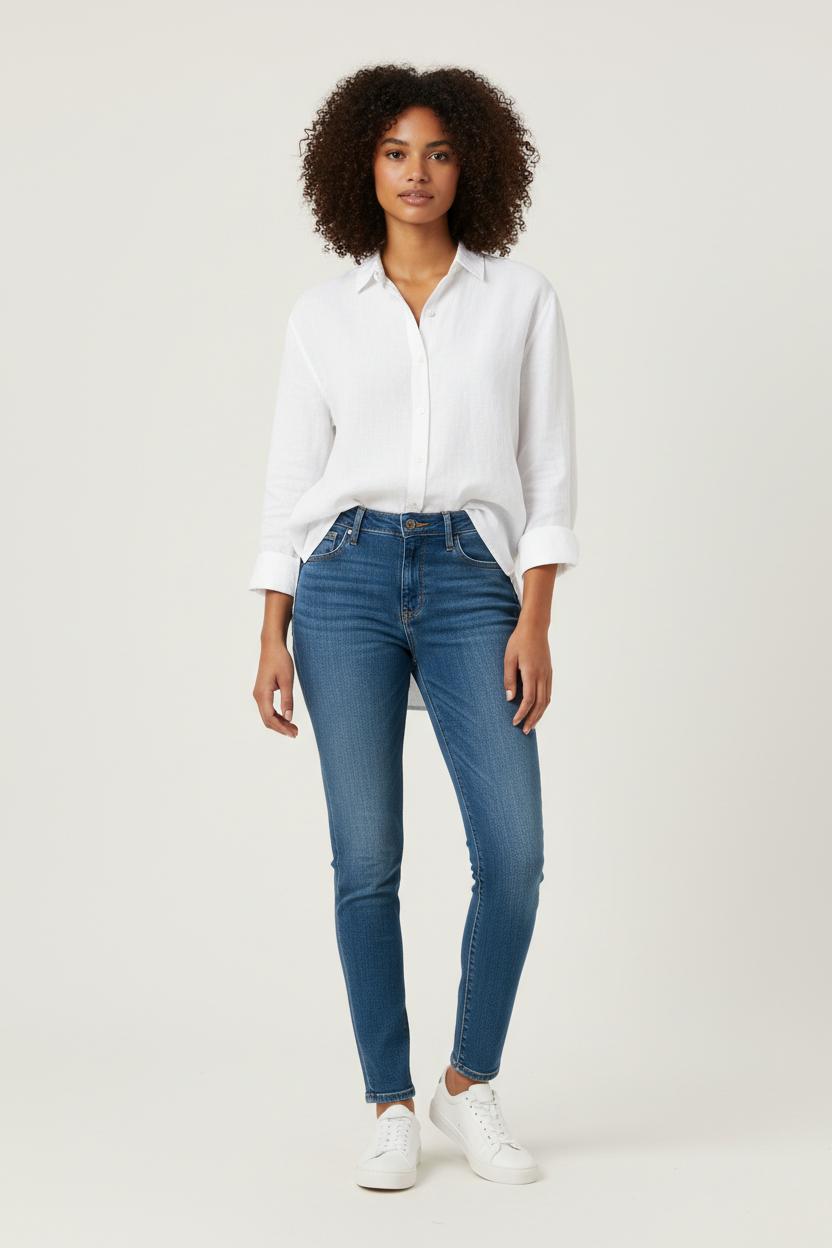 Jean Slim Bleu - Taille XS/34 de la marque Levi's | PARAD94609 - Vendu par Paradigme - Image 1