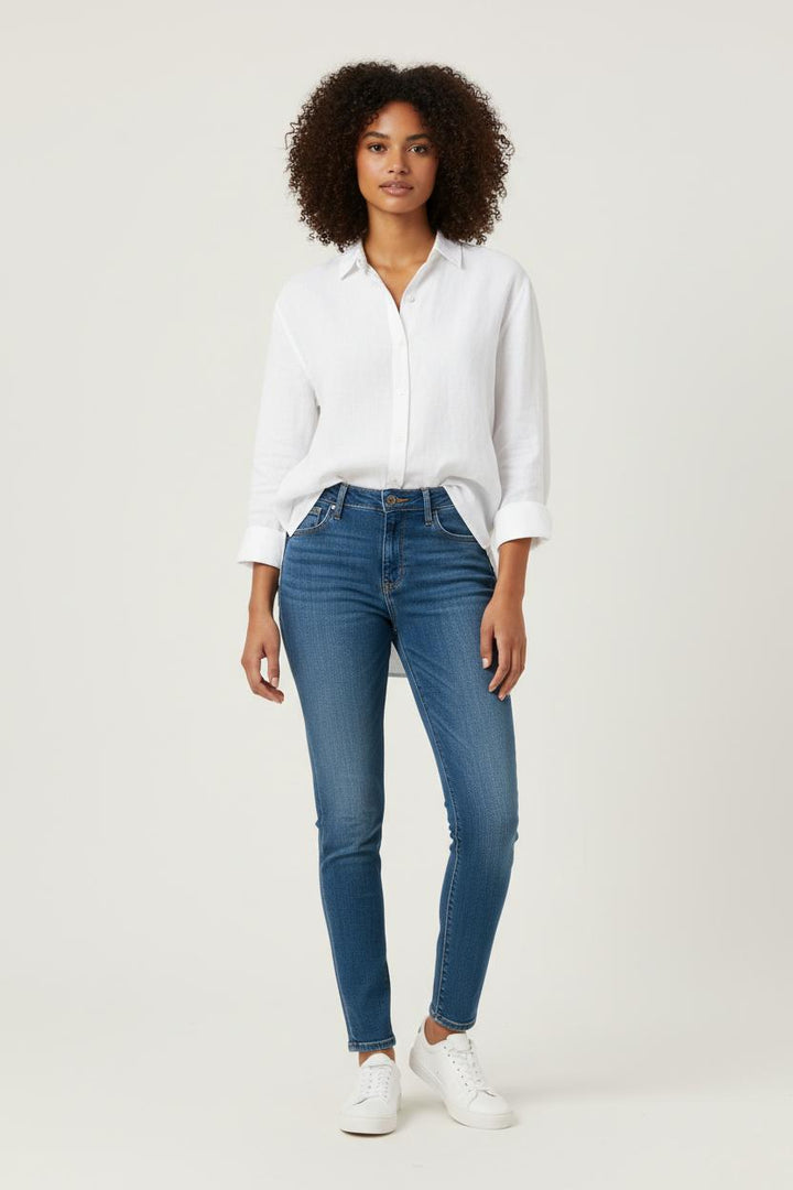Jean Slim Bleu - Taille XS/34 de la marque Levi's | PARAD94609 - Vendu par Paradigme - Image 1