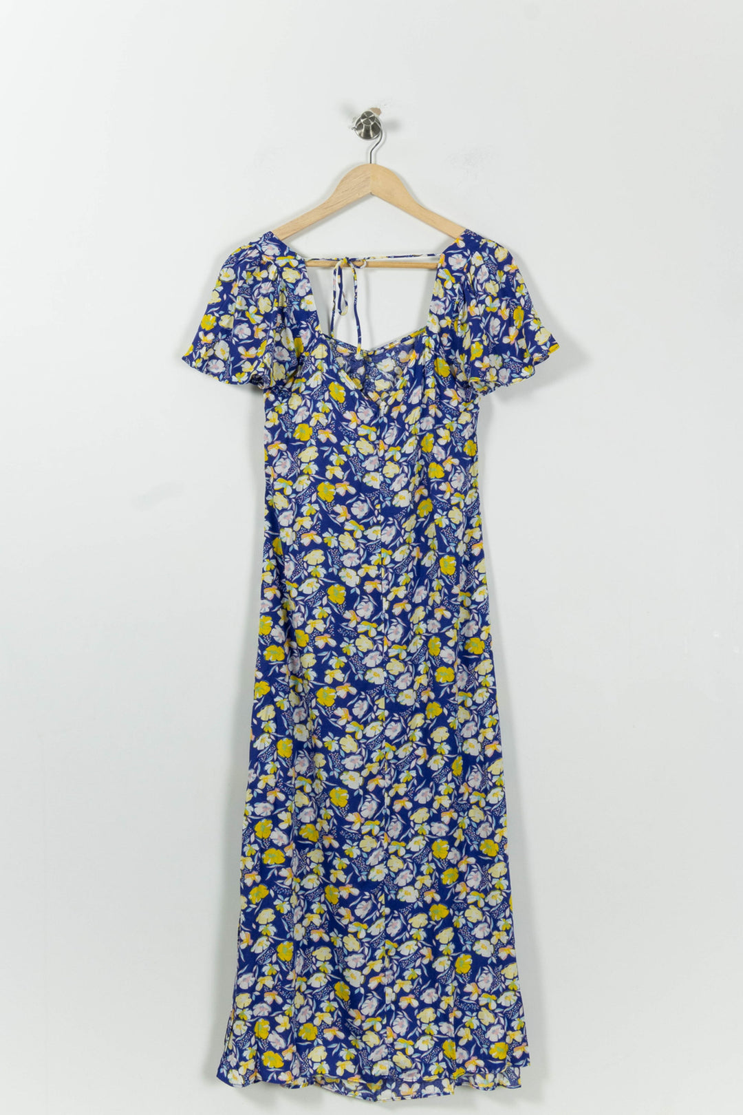 Robe Longue Bleu et Jaune - Taille L/40 de la marque Karl Marc John | PARAD94611 - Vendu par Paradigme - Image 4