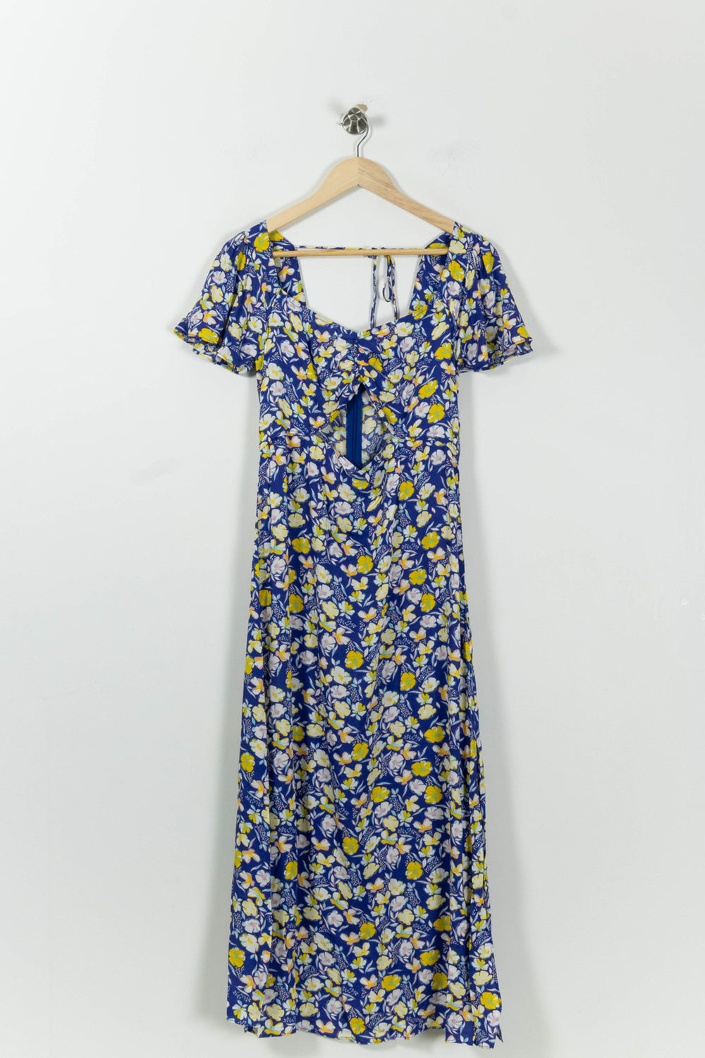Robe Longue Bleu et Jaune - Taille L/40 de la marque Karl Marc John | PARAD94611 - Vendu par Paradigme - Image 2