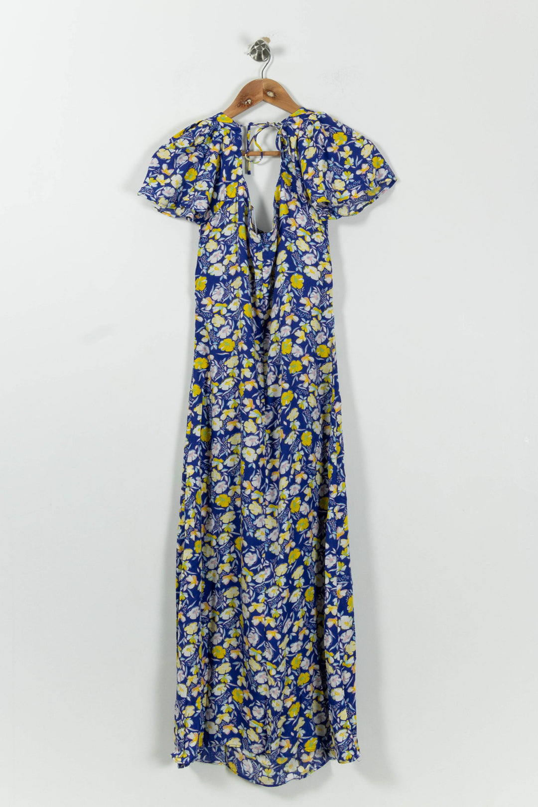 Robe Longue Bleue et Jaune - Taille L/40 de la marque Karl Marc John | PARAD94612 - Vendu par Paradigme - Image 4