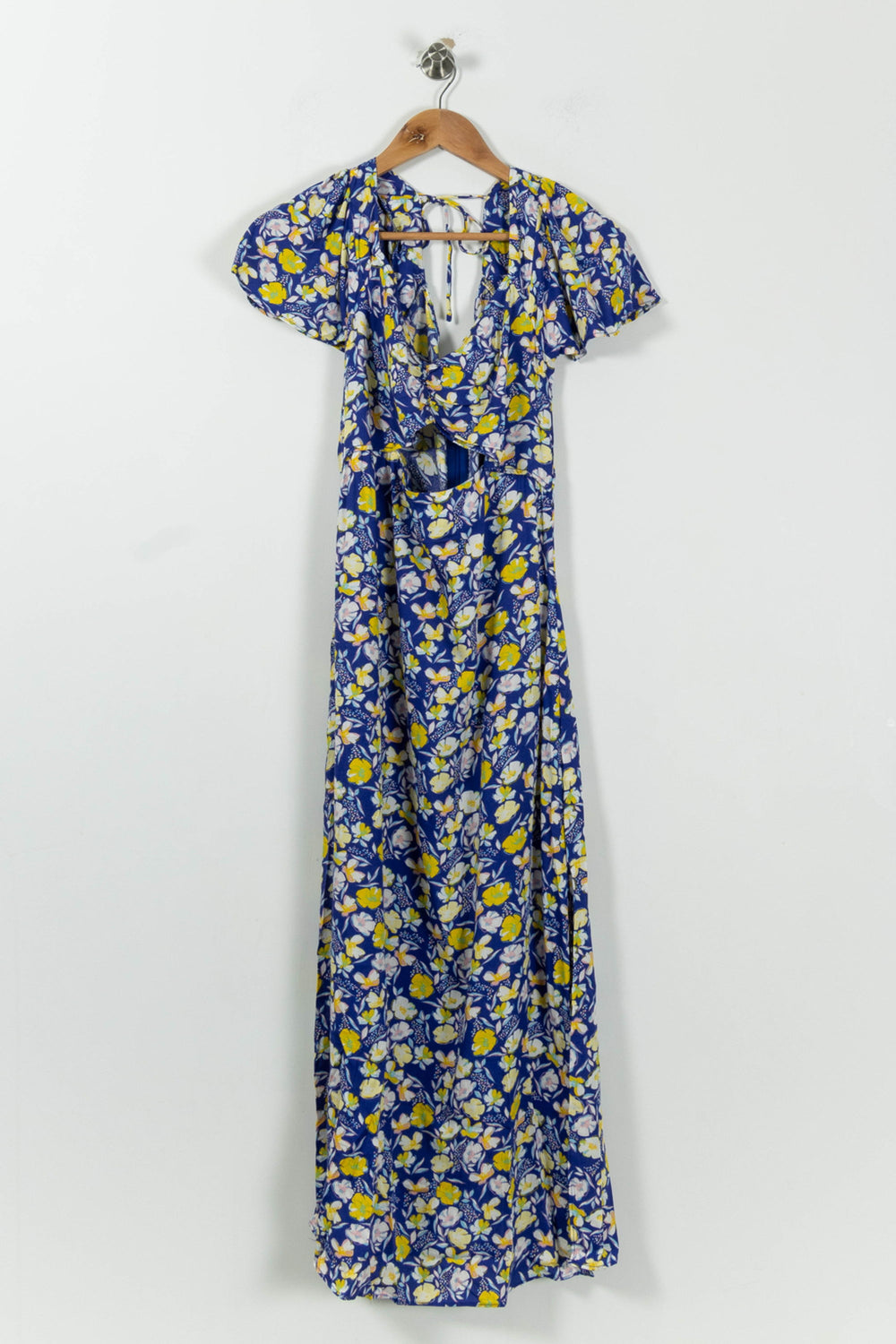 Robe Longue Bleue et Jaune - Taille L/40 de la marque Karl Marc John | PARAD94612 - Vendu par Paradigme - Image 2