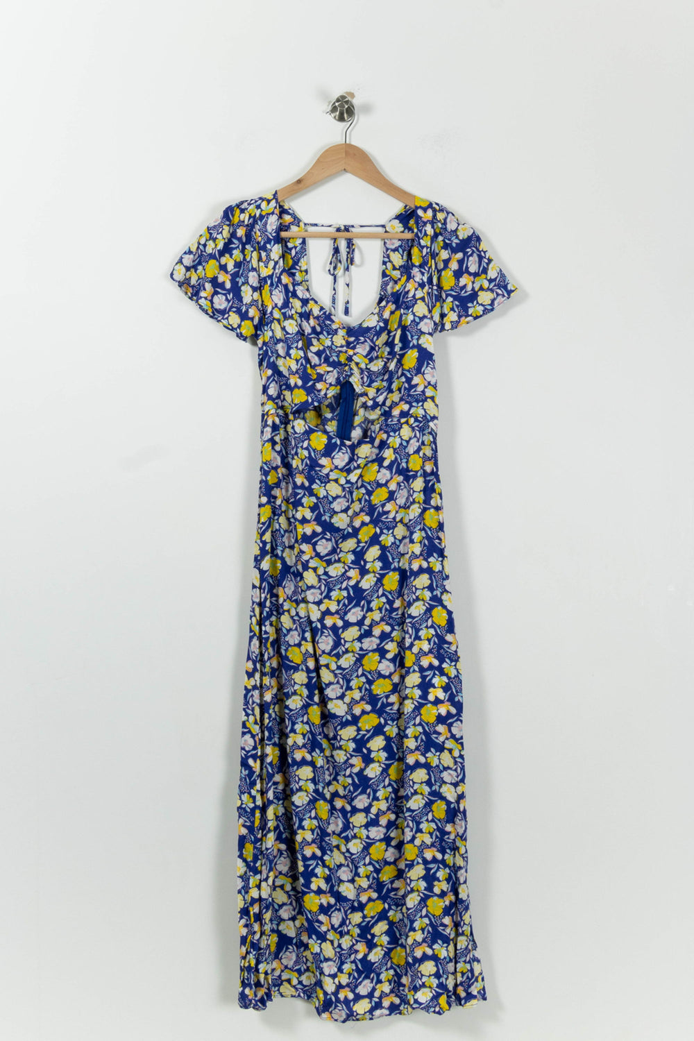 Robe Longue Bleu et Jaune - Taille L/40 de la marque Karl Marc John | PARAD94613 - Vendu par Paradigme - Image 2