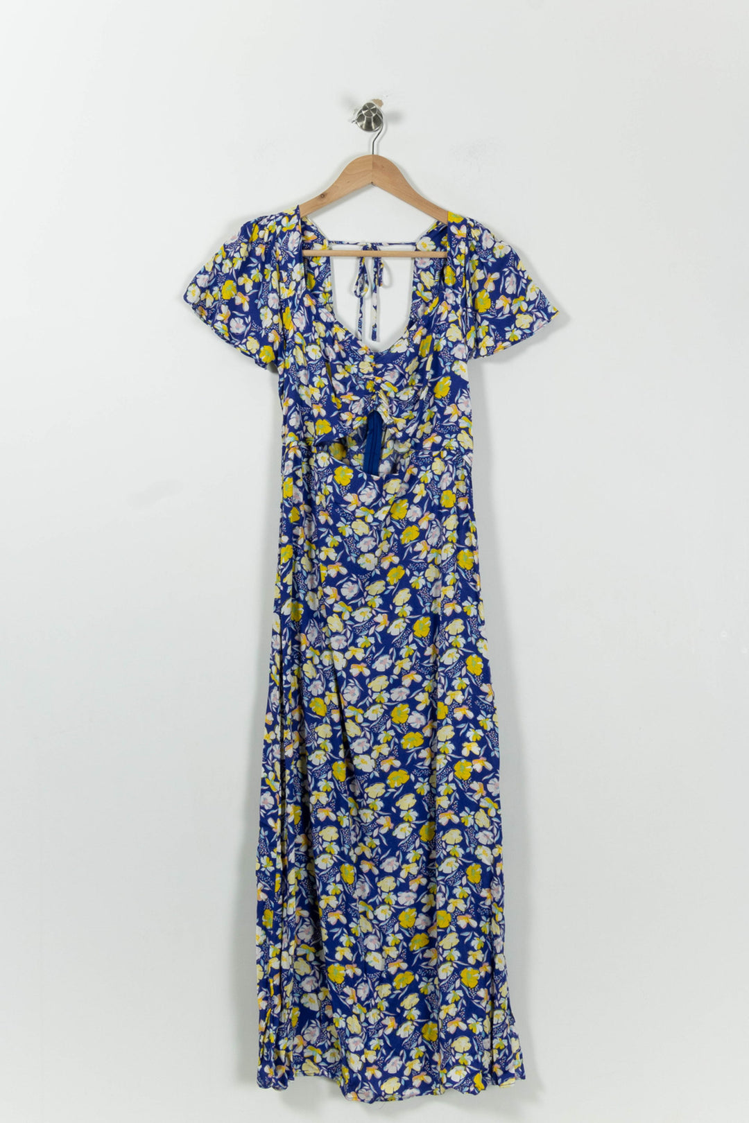 Robe Longue Bleu et Jaune - Taille L/40 de la marque Karl Marc John | PARAD94613 - Vendu par Paradigme - Image 2