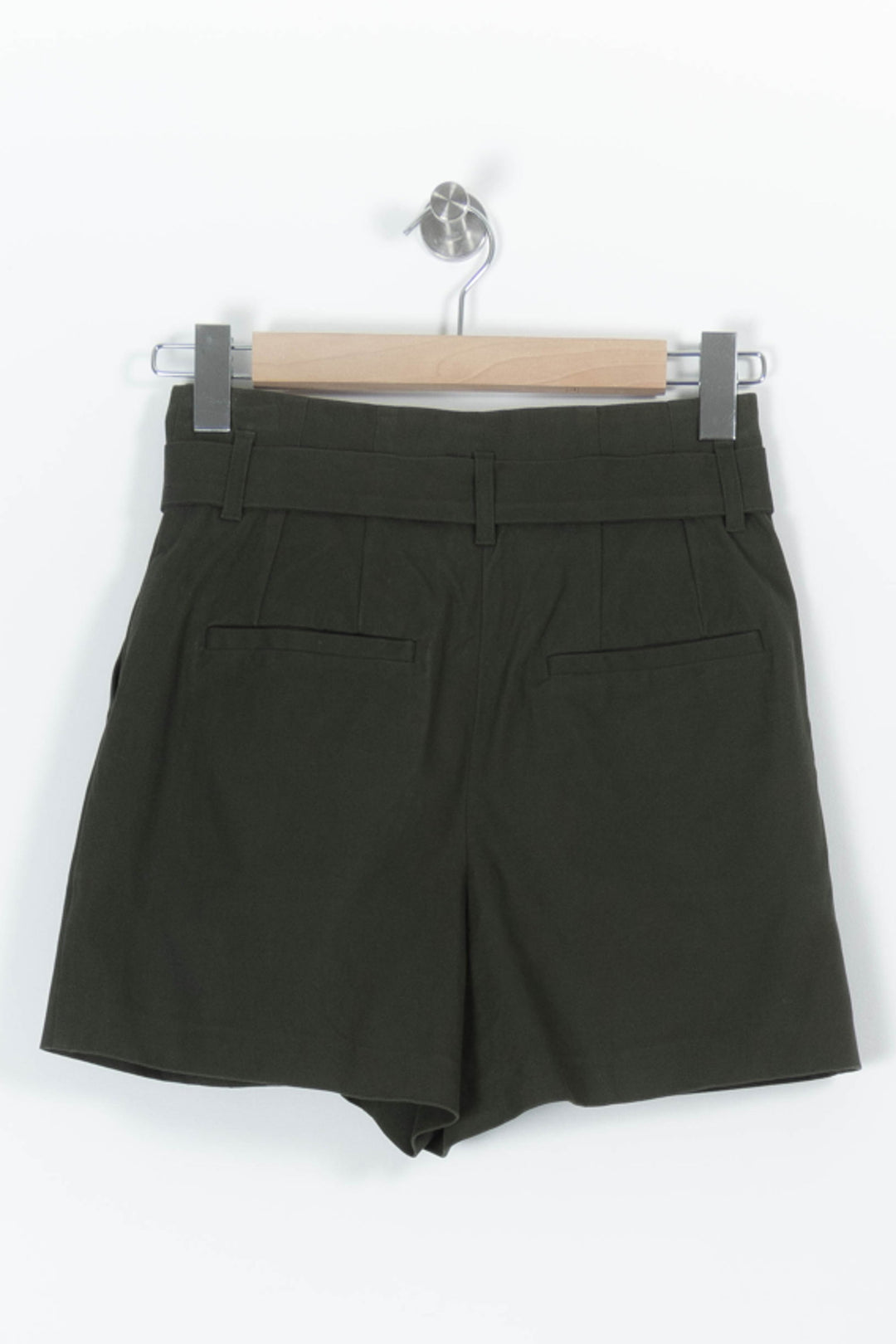 Short Taille Haute Vert Foncé - Taille S/36 de la marque Maje | PARAD94617 - Vendu par Paradigme - Image 4