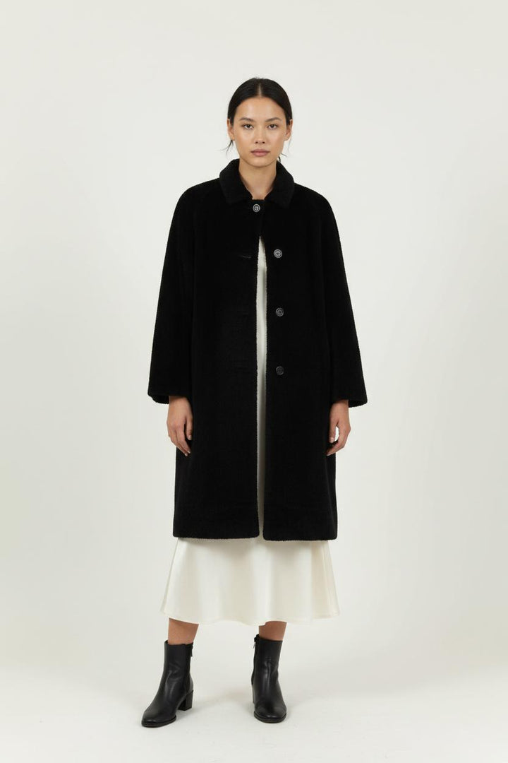 Manteau Noir - Taille XL/42 de la marque Marina Rinaldi | PARAD94620 - Vendu par Paradigme - Image 1