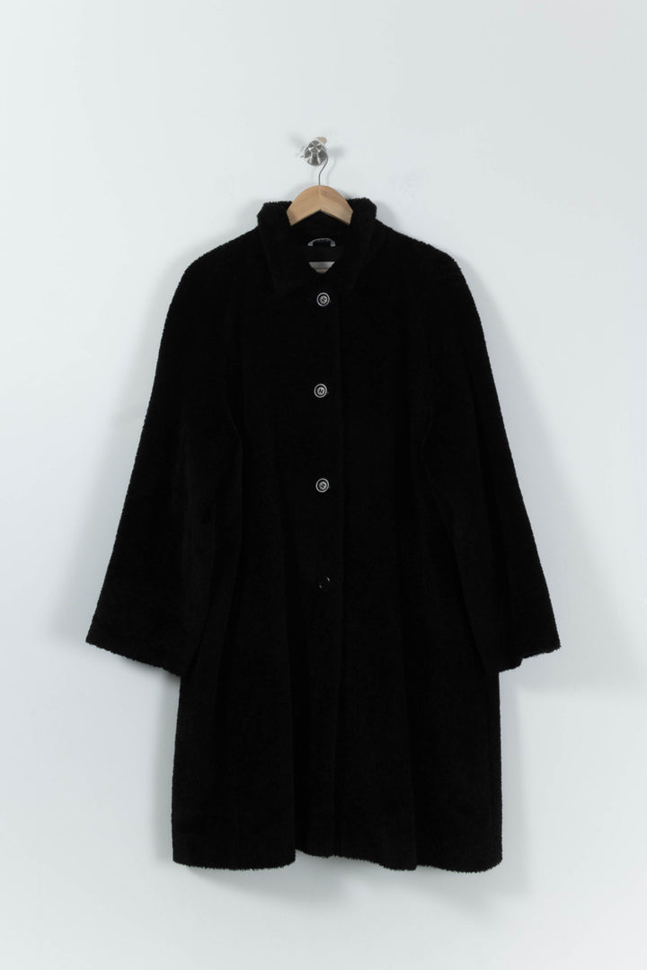 Manteau Noir - Taille XL/42 de la marque Marina Rinaldi | PARAD94620 - Vendu par Paradigme - Image 2