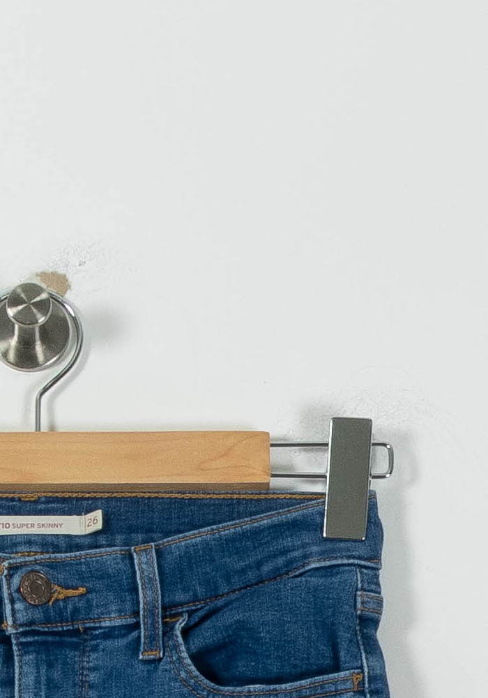 Jean Skinny Bleu - Taille M/38 de la marque Levi's | PARAD94622 - Vendu par Paradigme - Image 3