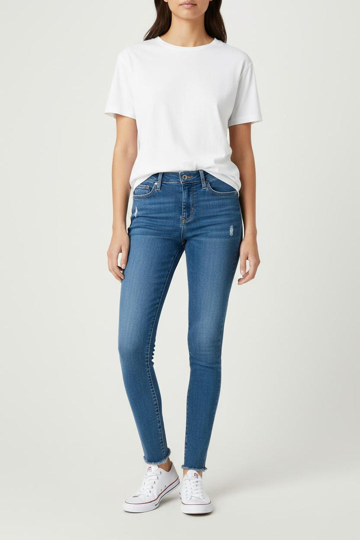 Jean Skinny Bleu - Taille M/38 de la marque Levi's | PARAD94622 - Vendu par Paradigme - Image 1