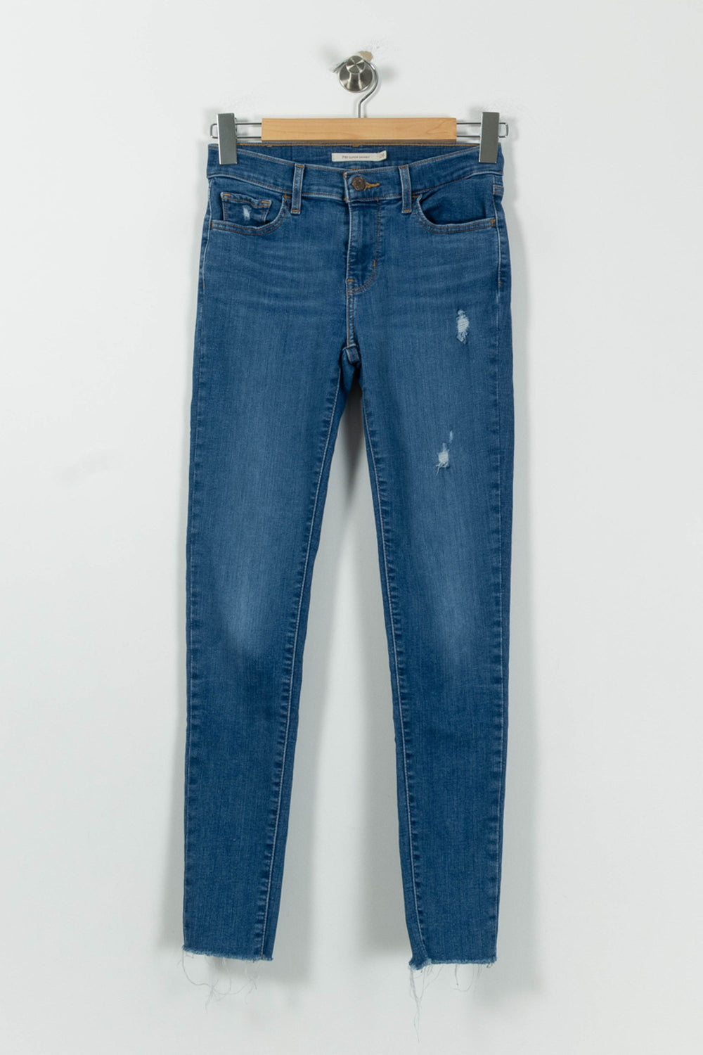 Jean Skinny Bleu - Taille M/38 de la marque Levi's | PARAD94622 - Vendu par Paradigme - Image 2