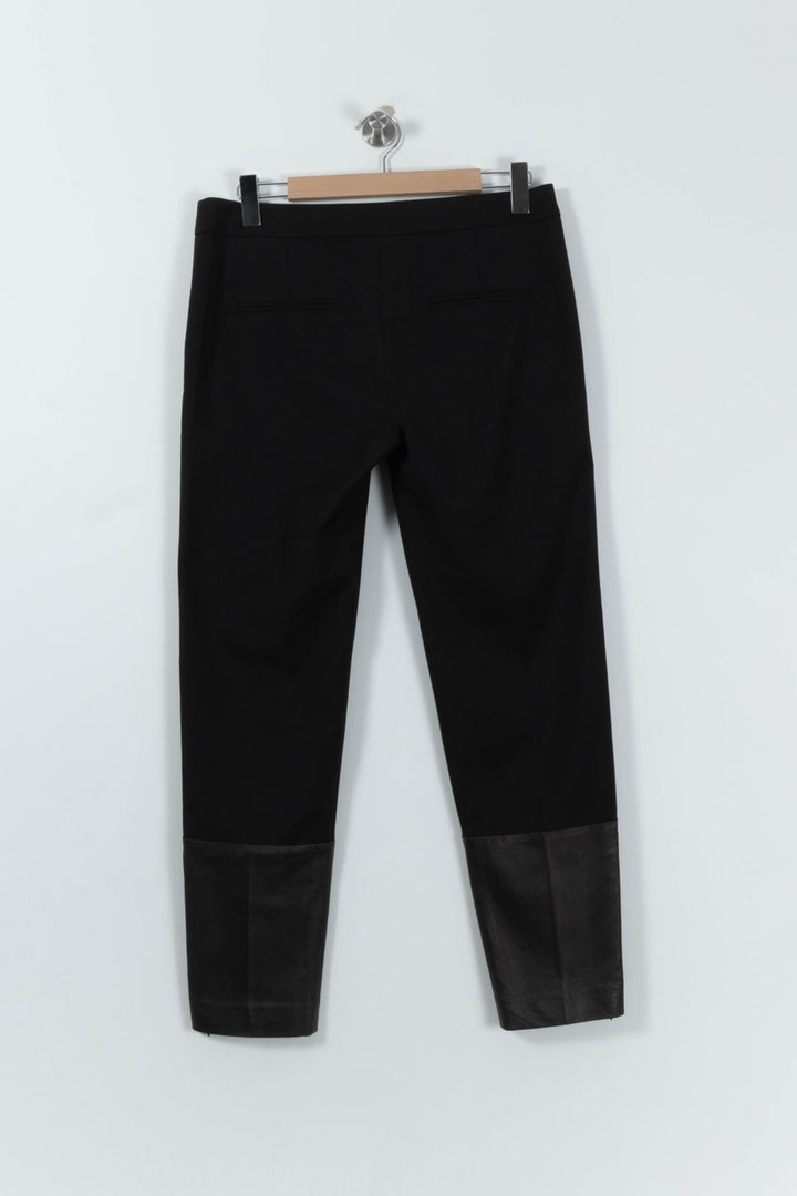 Pantalon Noir - Taille L/40 de la marque Claudie Pierlot | PARAD94624 - Vendu par Paradigme - Image 4