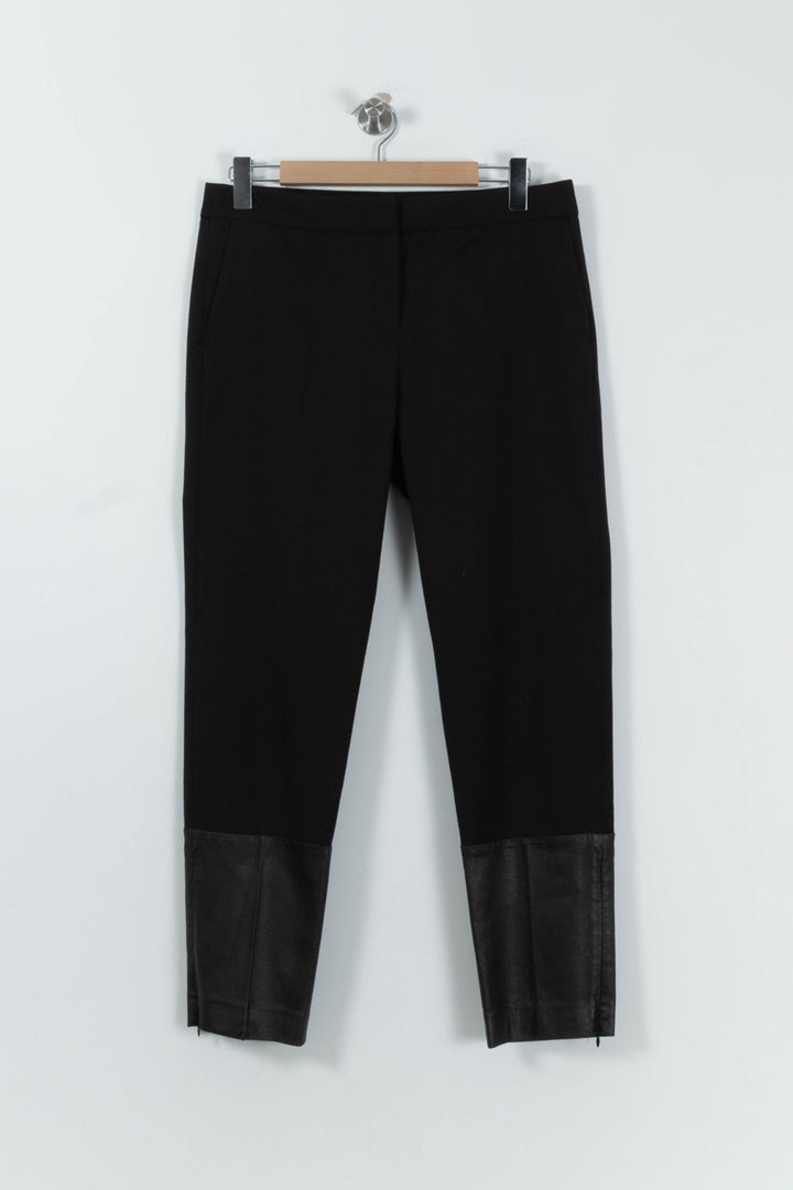 Pantalon Noir - Taille L/40 de la marque Claudie Pierlot | PARAD94624 - Vendu par Paradigme - Image 2