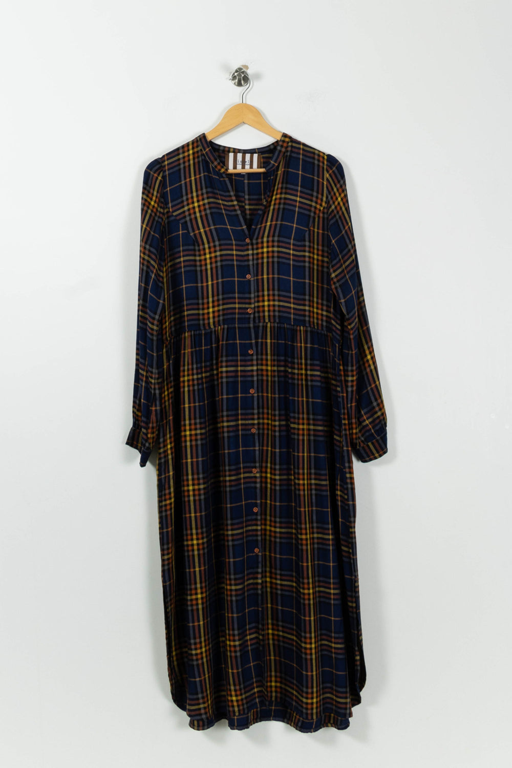 Robe Longue Bleu et Jaune - Taille M/38 de la marque Imprevu | PARAD94632 - Vendu par Paradigme - Image 2