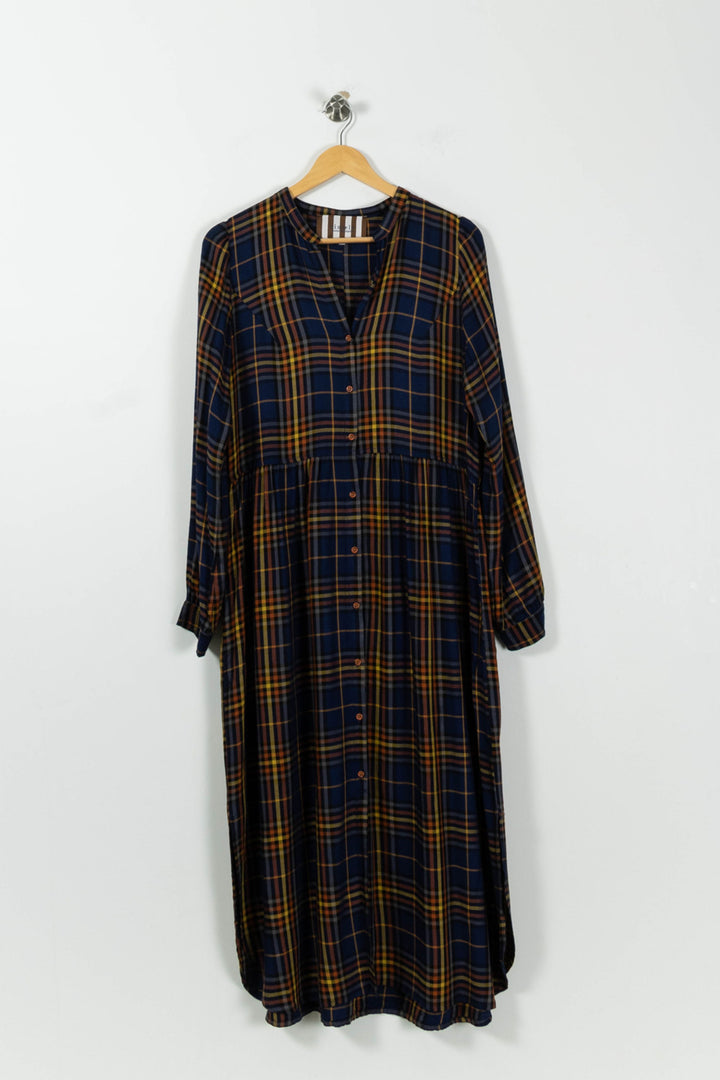 Robe Longue Bleu et Jaune - Taille M/38 de la marque Imprevu | PARAD94632 - Vendu par Paradigme - Image 2