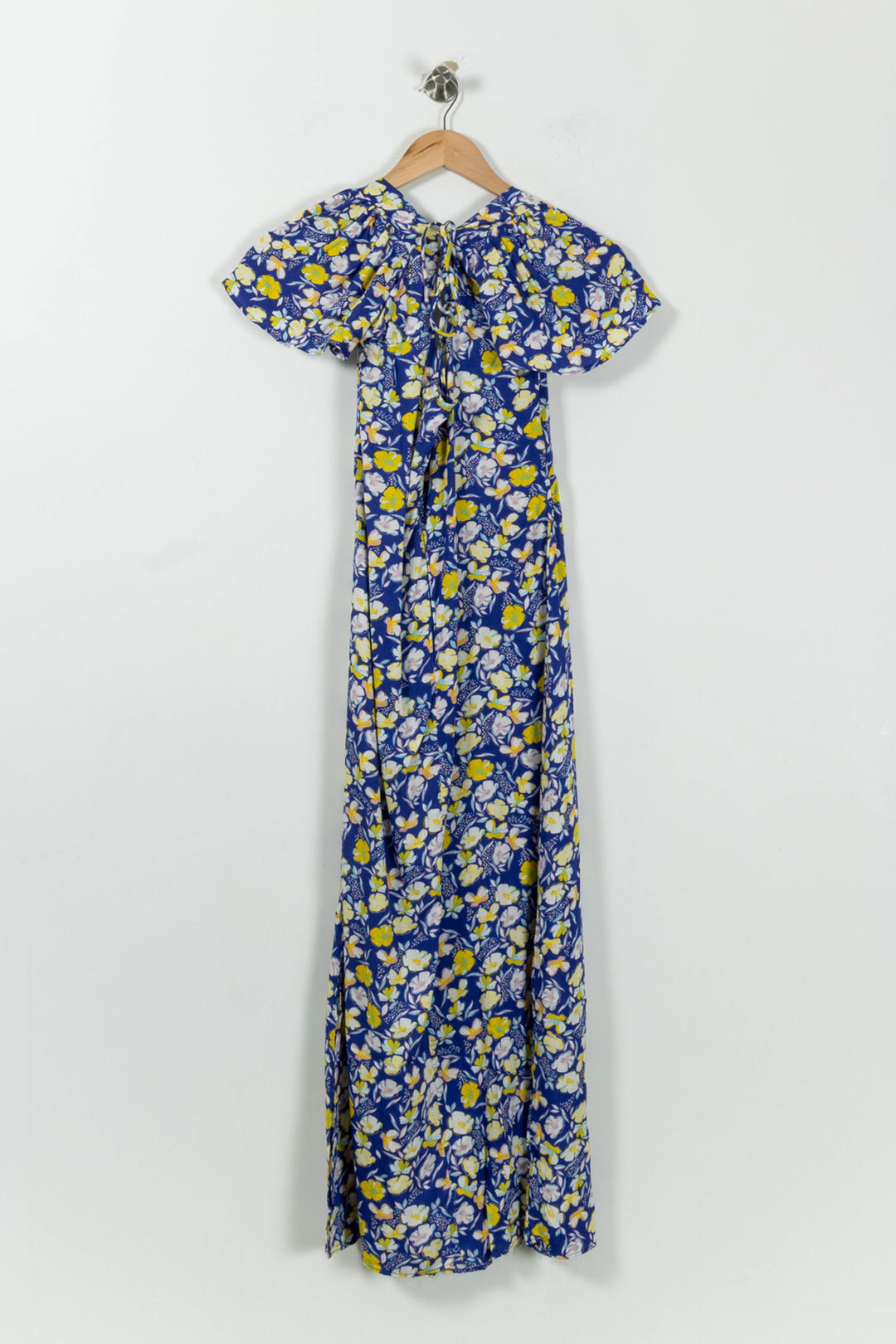 Robe Longue Bleue et Jaune - Taille L/40 de la marque Karl Marc John | PARAD94636 - Vendu par Paradigme - Image 4