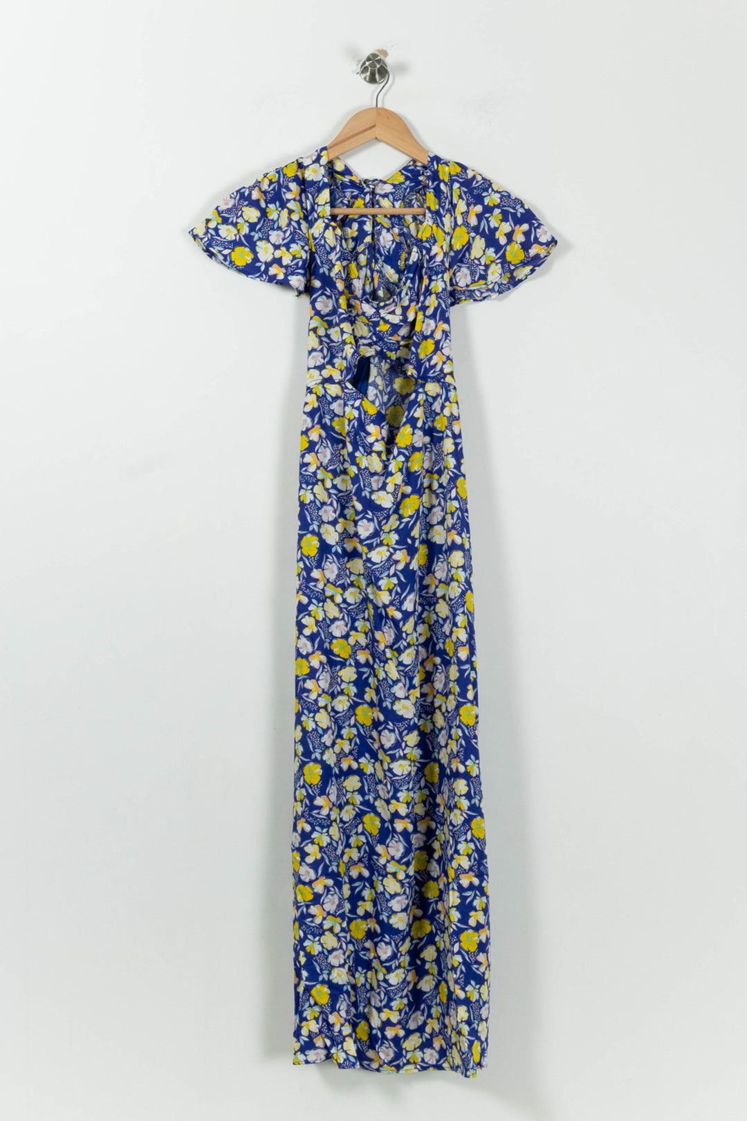 Robe Longue Bleue et Jaune - Taille L/40 de la marque Karl Marc John | PARAD94636 - Vendu par Paradigme - Image 2
