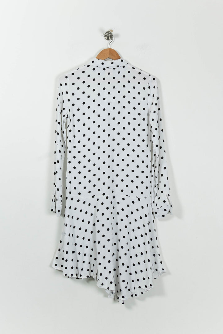Robe Longue Blanche et Noire - Taille XS/34 de la marque Karl Marc John | PARAD94647 - Vendu par Paradigme - Image 4