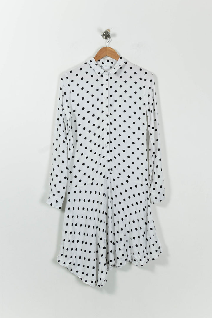 Robe Longue Blanche et Noire - Taille XS/34 de la marque Karl Marc John | PARAD94647 - Vendu par Paradigme - Image 2