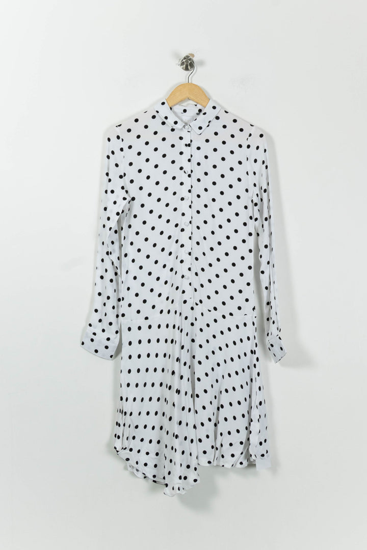 Robe Longue Blanche et Noire - Taille XS/34 de la marque Karl Marc John | PARAD94650 - Vendu par Paradigme - Image 2