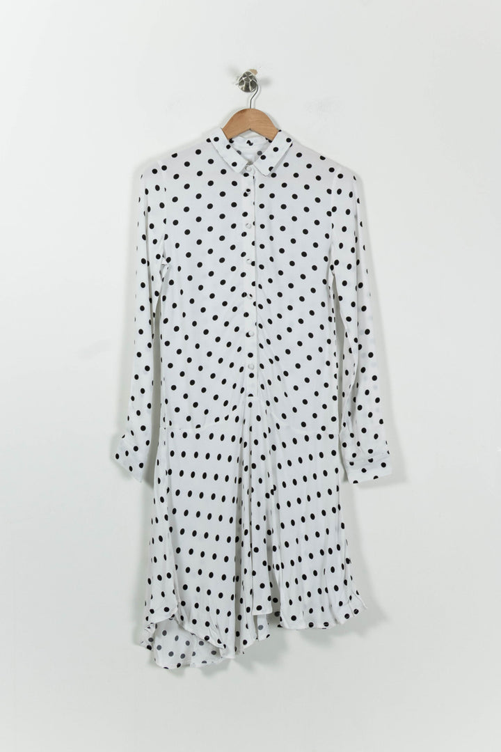 Robe Longue Blanche et Noire - Taille XS/34 de la marque Karl Marc John | PARAD94651 - Vendu par Paradigme - Image 2