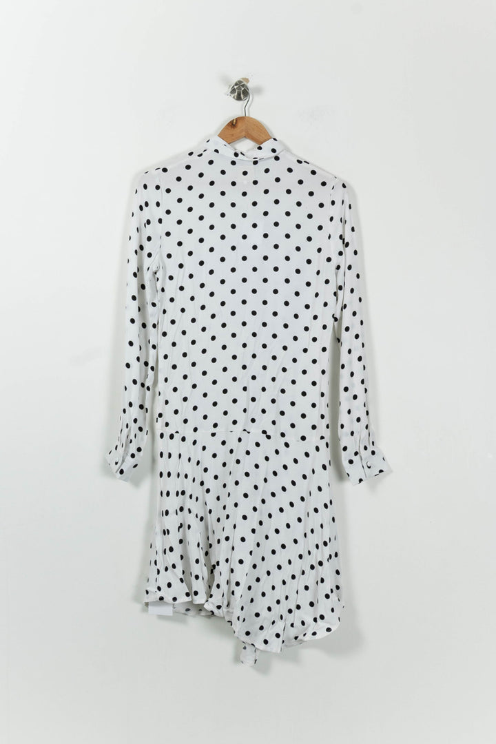 Robe Longue Blanche et Noire - Taille XS/34 de la marque Karl Marc John | PARAD94652 - Vendu par Paradigme - Image 4