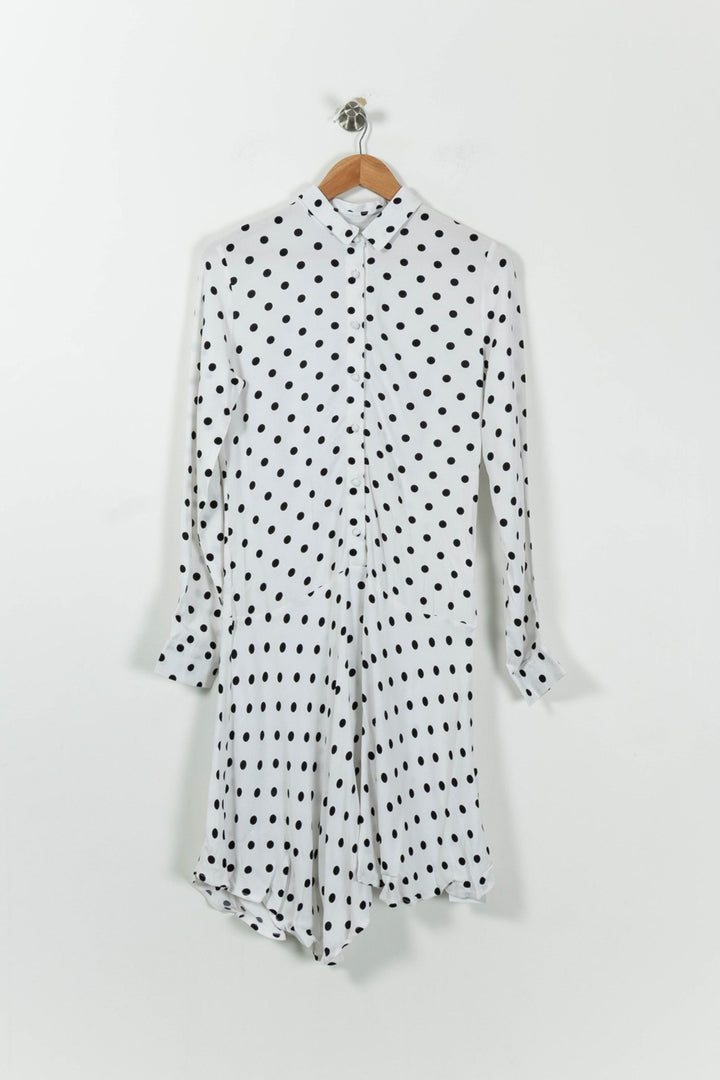 Robe Longue Blanche et Noire - Taille XS/34 de la marque Karl Marc John | PARAD94652 - Vendu par Paradigme - Image 2