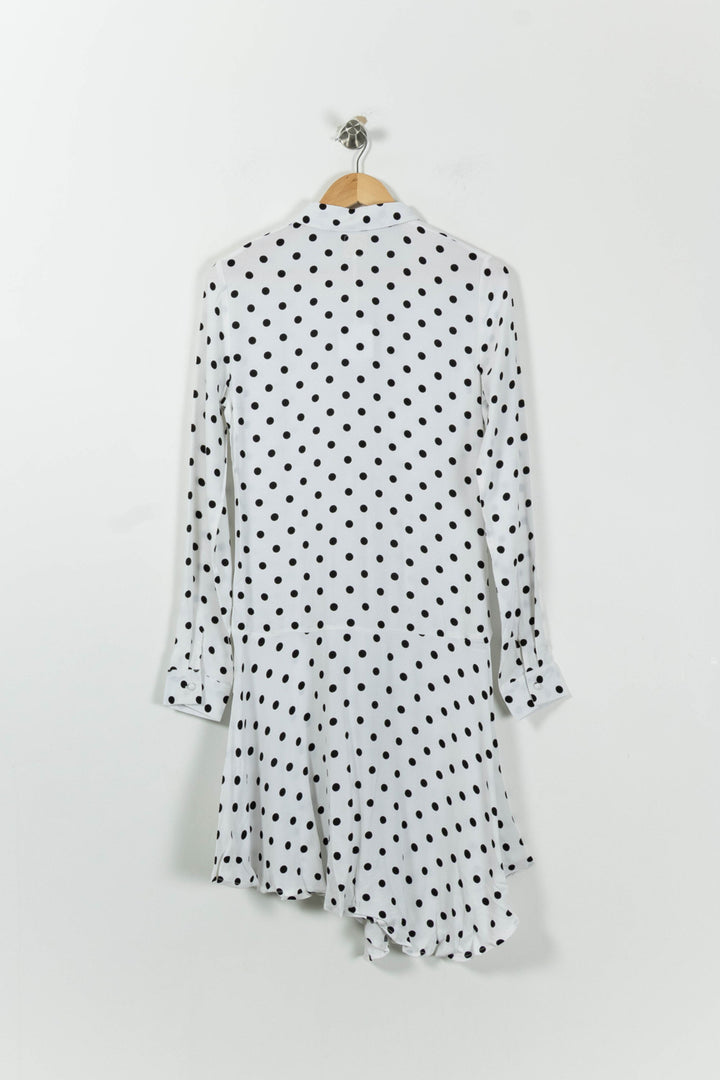 Robe Longue Blanche et Noire - Taille XS/34 de la marque Karl Marc John | PARAD94657 - Vendu par Paradigme - Image 4
