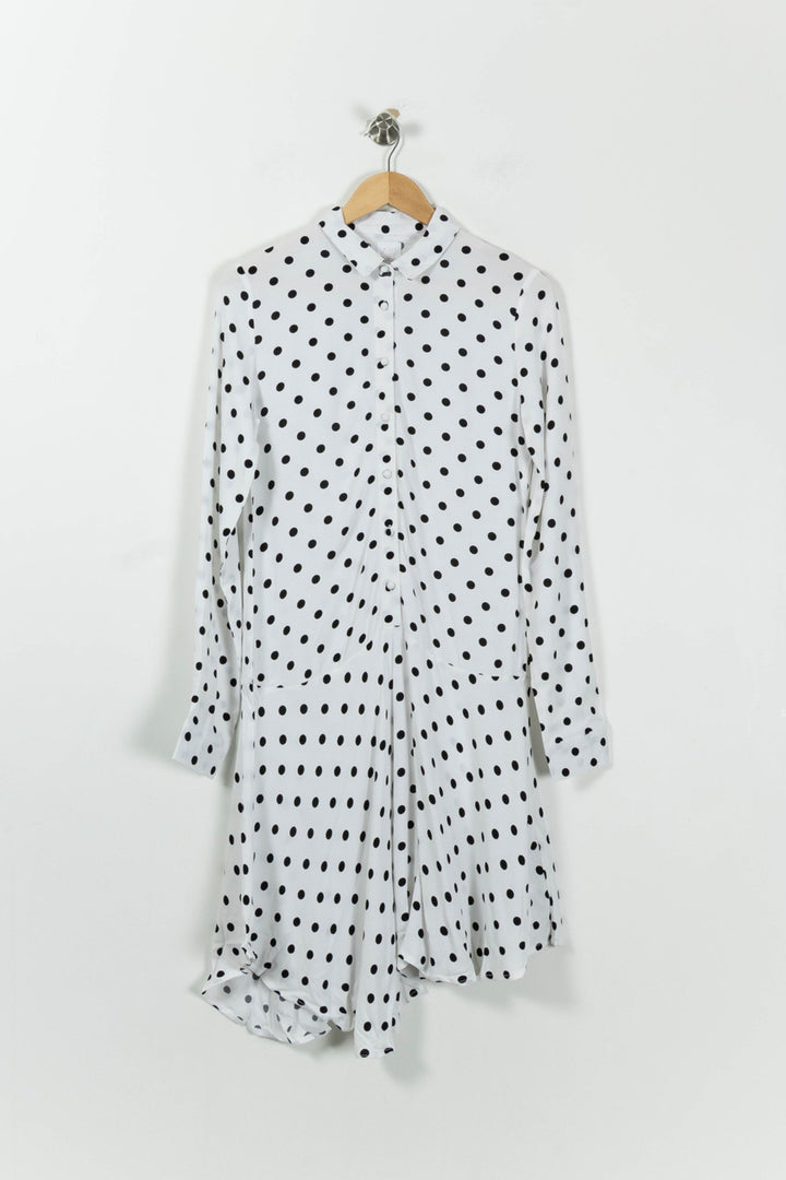 Robe Longue Blanche et Noire - Taille XS/34 de la marque Karl Marc John | PARAD94657 - Vendu par Paradigme - Image 2